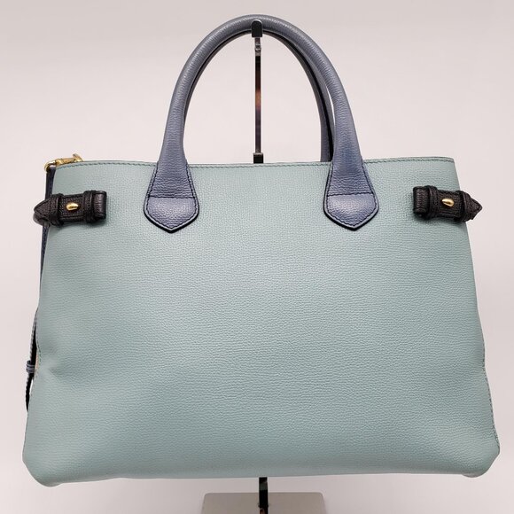 Authentic Burberry Banner Leather Satchel Bag 250-022026 - Picture 2 of 16